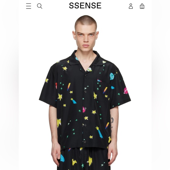 KIDS WORLDWIDE
Black Printed Shirt - Picture 1 of 8